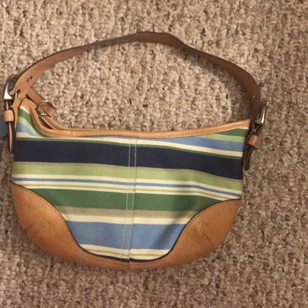 Coach spring shoulder bag